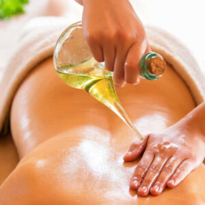 Body oil massage