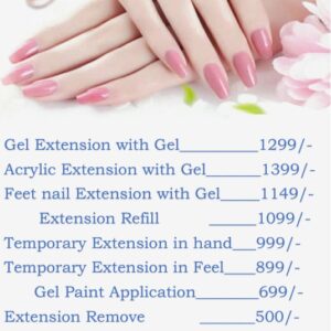 Nail Extension Price